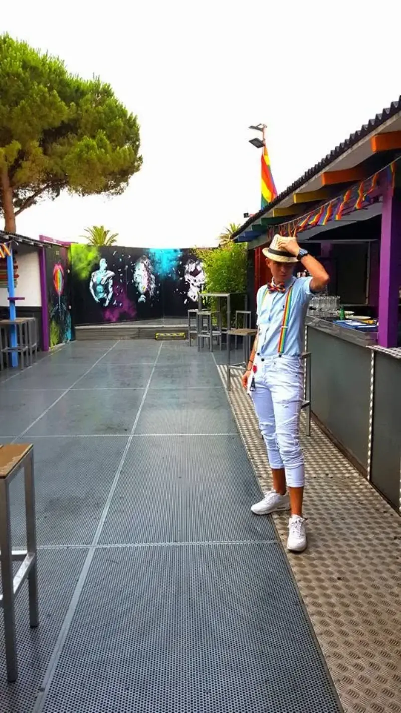 Soirée à thème sur la terrasse